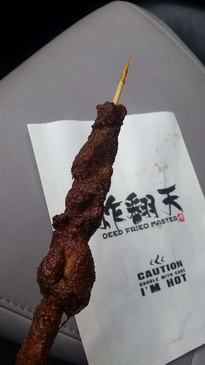 deep-fried lamb skewers 油炸羊肉串, Deep Fried Master